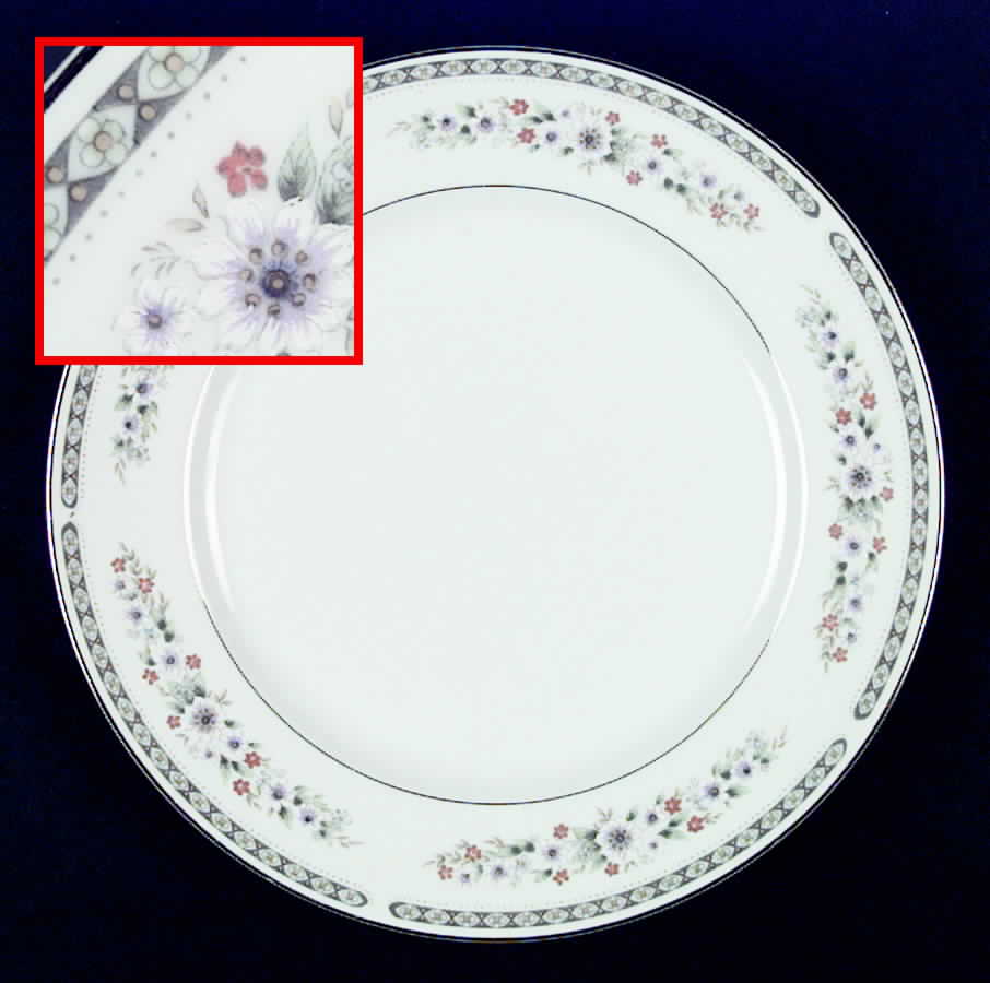 Monarch Dinner Plate by Fine China of Japan-1