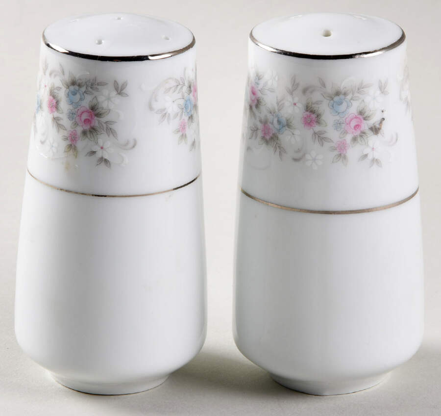 Montego Salt & Pepper Set by Fine China of Japan-1