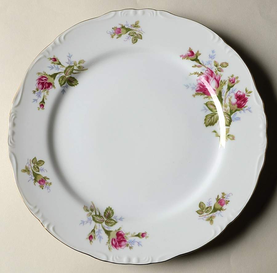 Moss Rose Dinner Plate by Fine China of Japan-1