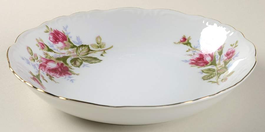 Moss Rose Coupe Soup Bowl by Fine China of Japan-1