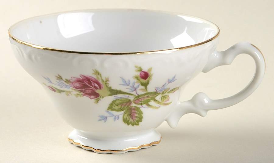 Moss Rose Footed Cup by Fine China of Japan-1