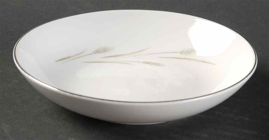 Moon Wheat Fruit/Dessert (Sauce) Bowl by Fine China of Japan-1