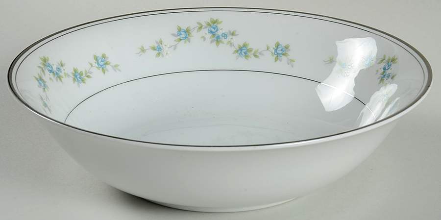 Nanette 9" Round Vegetable Bowl by Fine China of Japan-1