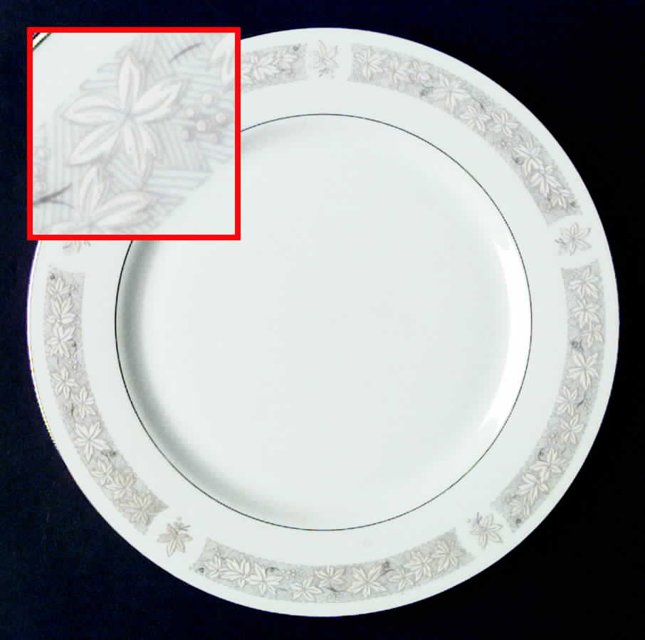 Napa Dinner Plate by Fine China of Japan-1