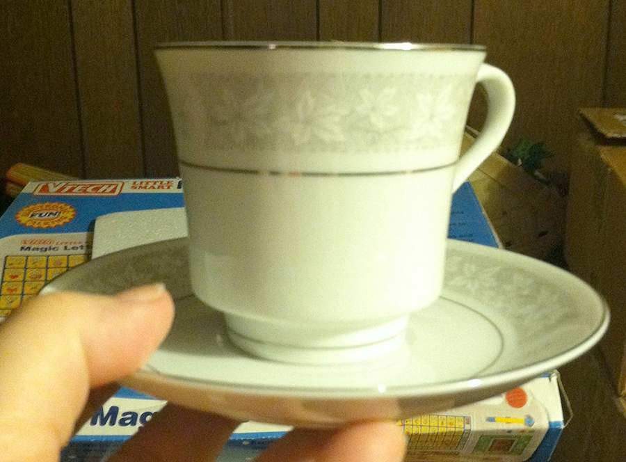 Napa Footed Cup & Saucer Set by Fine China of Japan-1