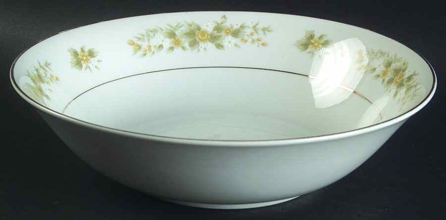Natalie 9" Round Vegetable Bowl by Fine China of Japan-1
