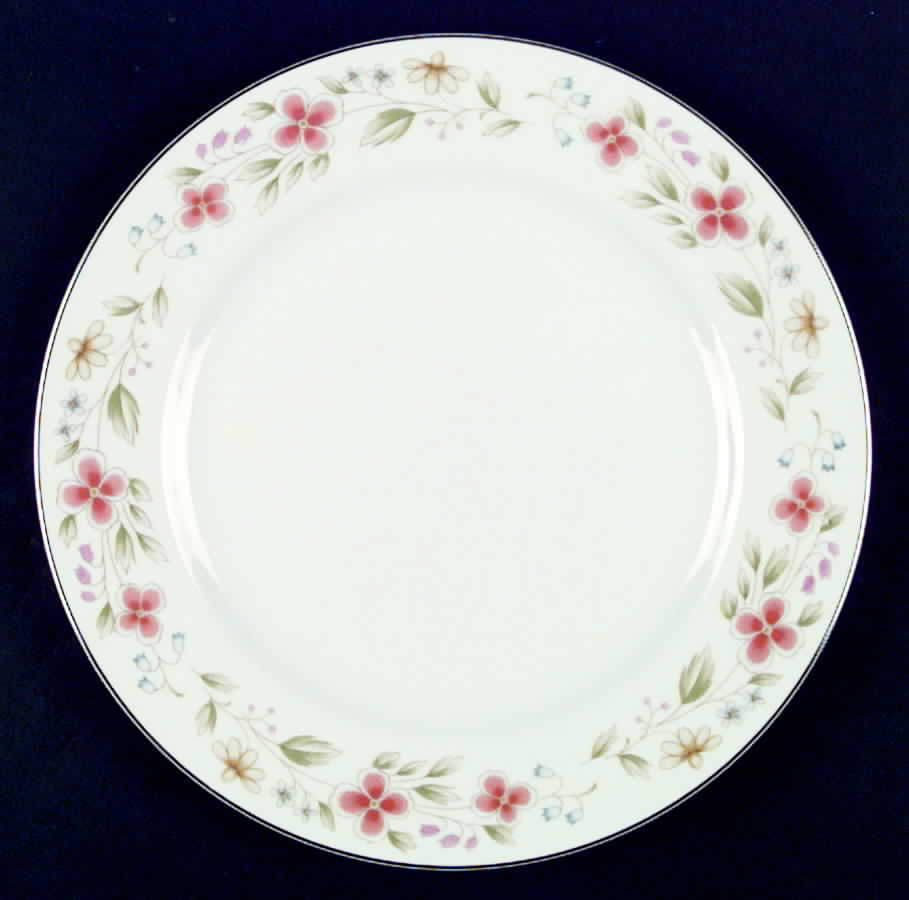 Petite Flowers Dinner Plate by Fine China of Japan-1