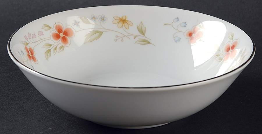 Petite Flowers Coupe Cereal Bowl by Fine China of Japan-1