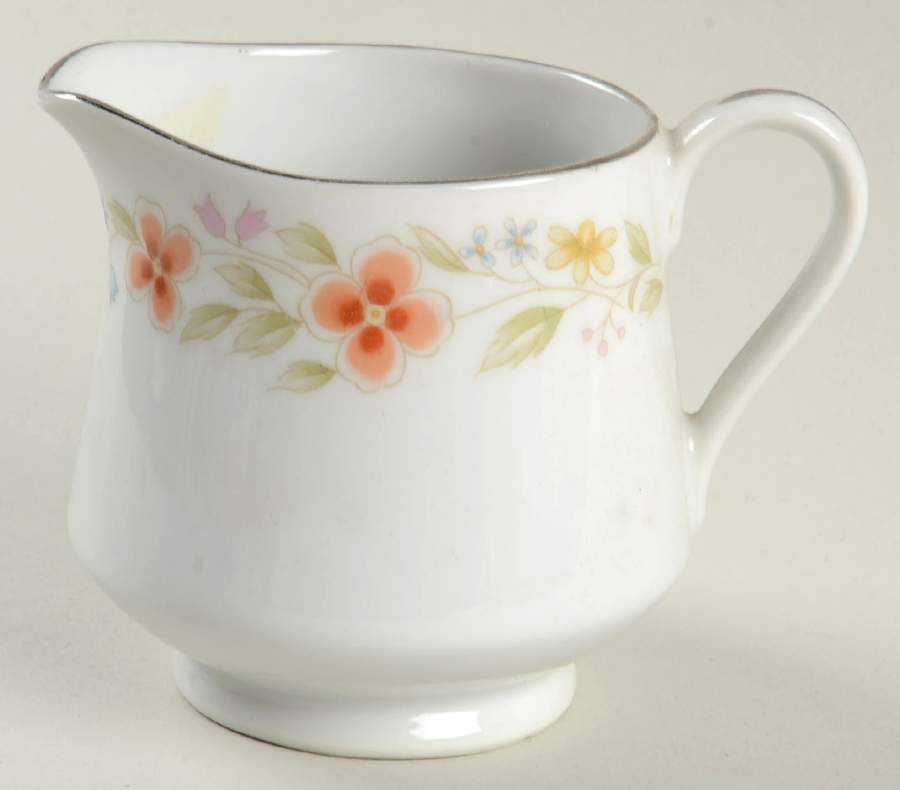 Petite Flowers Creamer by Fine China of Japan-1
