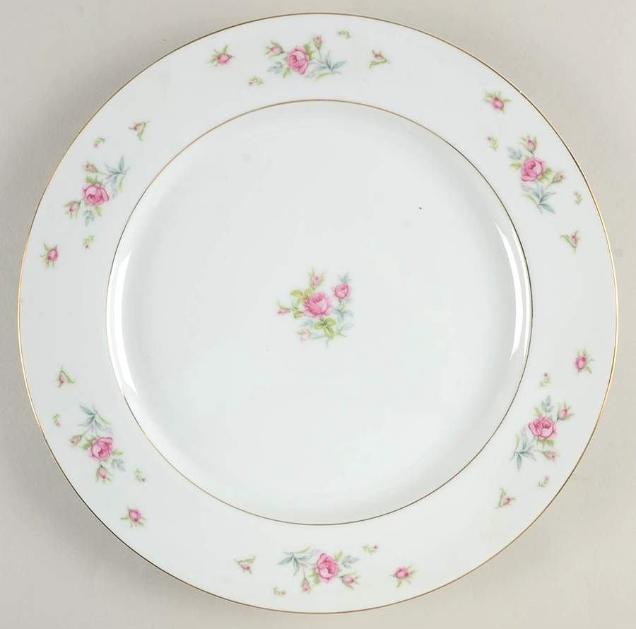 Petite Rose 12" Chop Plate (Round Platter) by Fine China of Japan-1