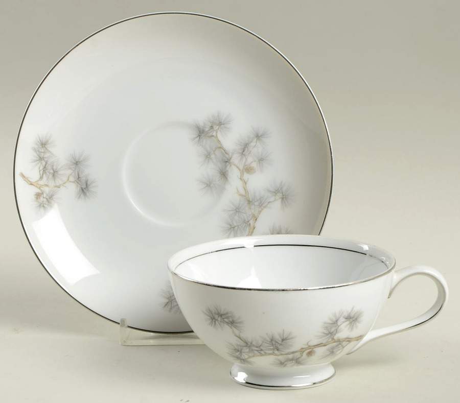 Pinedale Footed Cup & Saucer Set by JCPenney-1