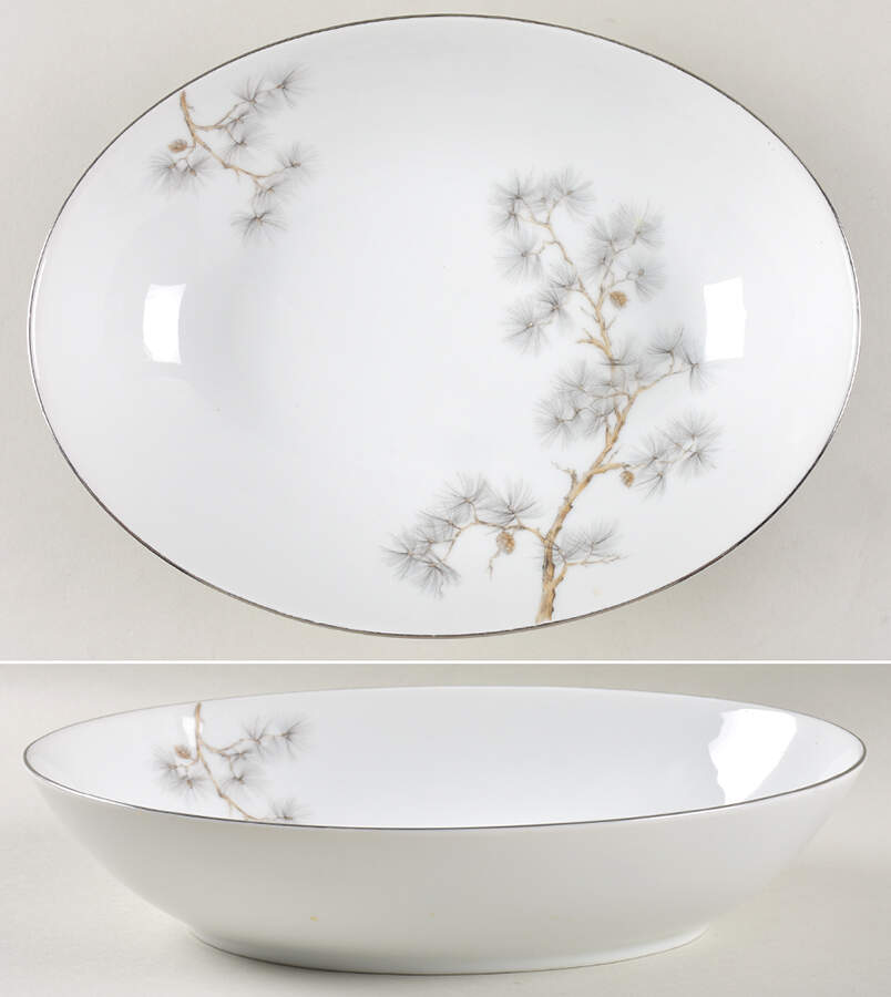 Pinedale 9" Oval Vegetable Bowl by JCPenney-1
