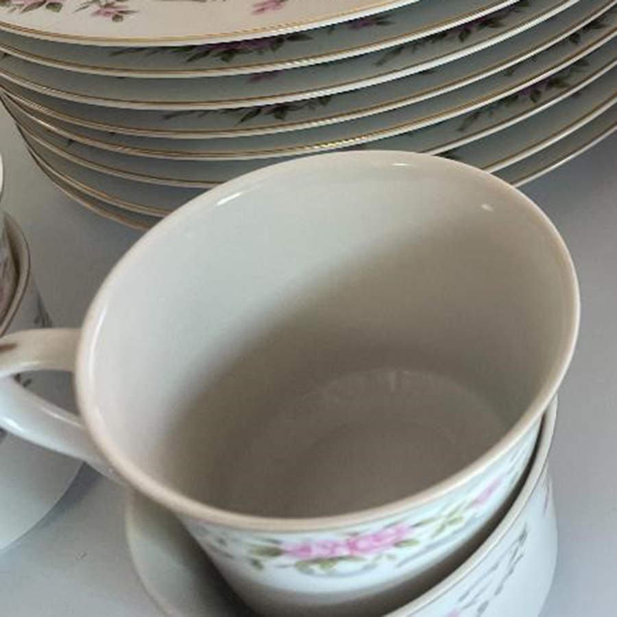 Pink Rose Footed Cup by Fine China of Japan-1