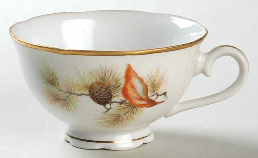 Pine Tree Footed Cup by Fine China of Japan-1