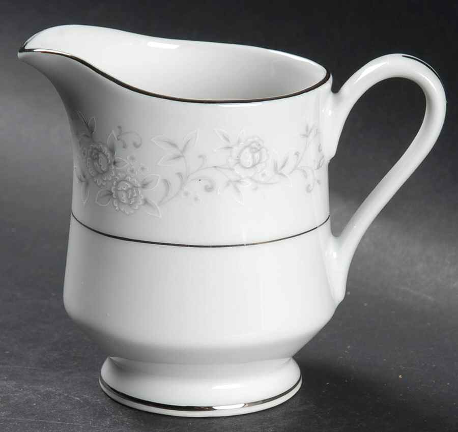 Platinum Rose Creamer by Fine China of Japan-1