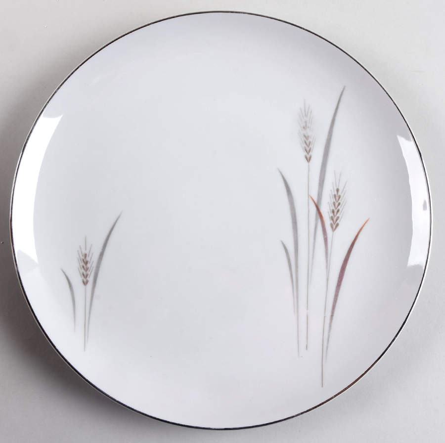 Platinum Wheat Dinner Plate by Fine China of Japan-1