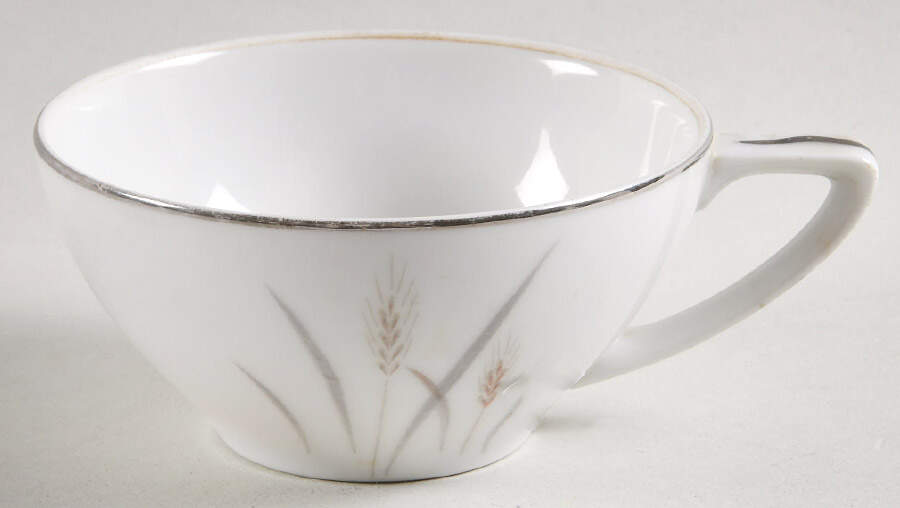 Platinum Wheat Flat Cup by Fine China of Japan-1