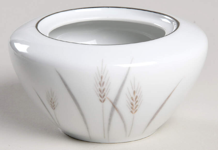 Platinum Wheat Sugar Bowl No Lid by Fine China of Japan-1