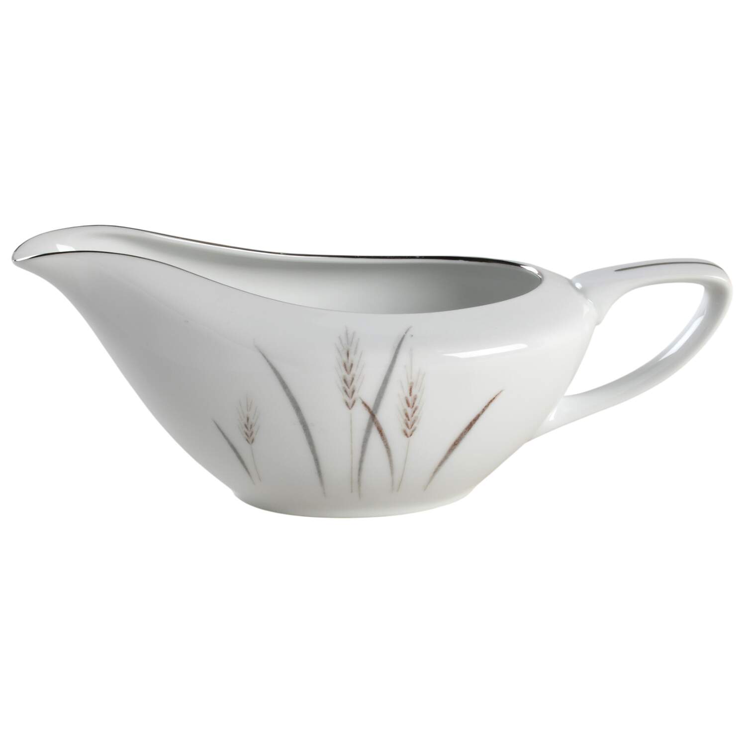 Platinum Wheat Gravy Boat by Fine China of Japan-1
