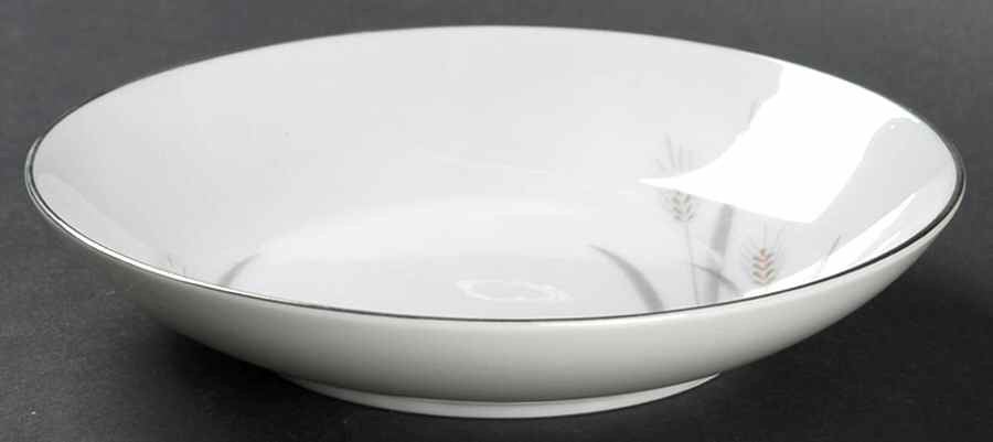 Platinum Wheat Fruit/Dessert (Sauce) Bowl by Fine China of Japan-1