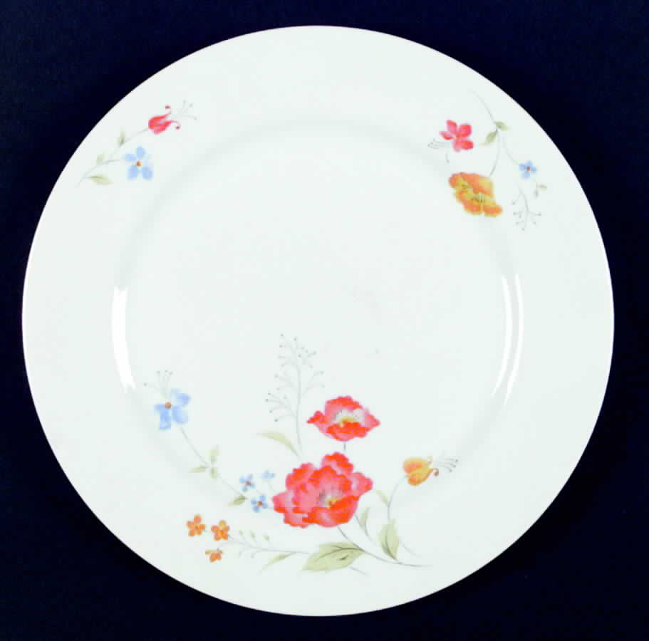 Poppy Garden Dinner Plate by Hearthside-1