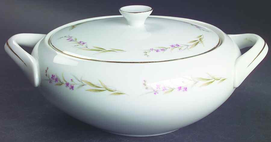 Prestige Round Covered Vegetable by Fine China of Japan-1