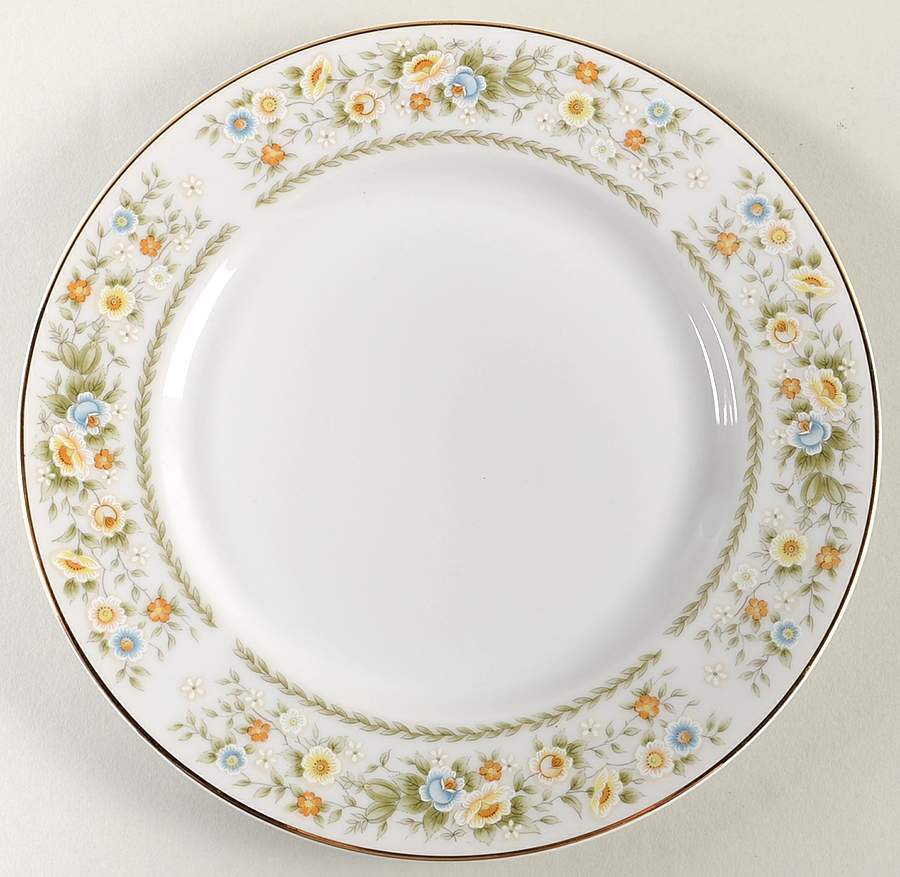Priscilla Salad Plate by Fine China of Japan-1