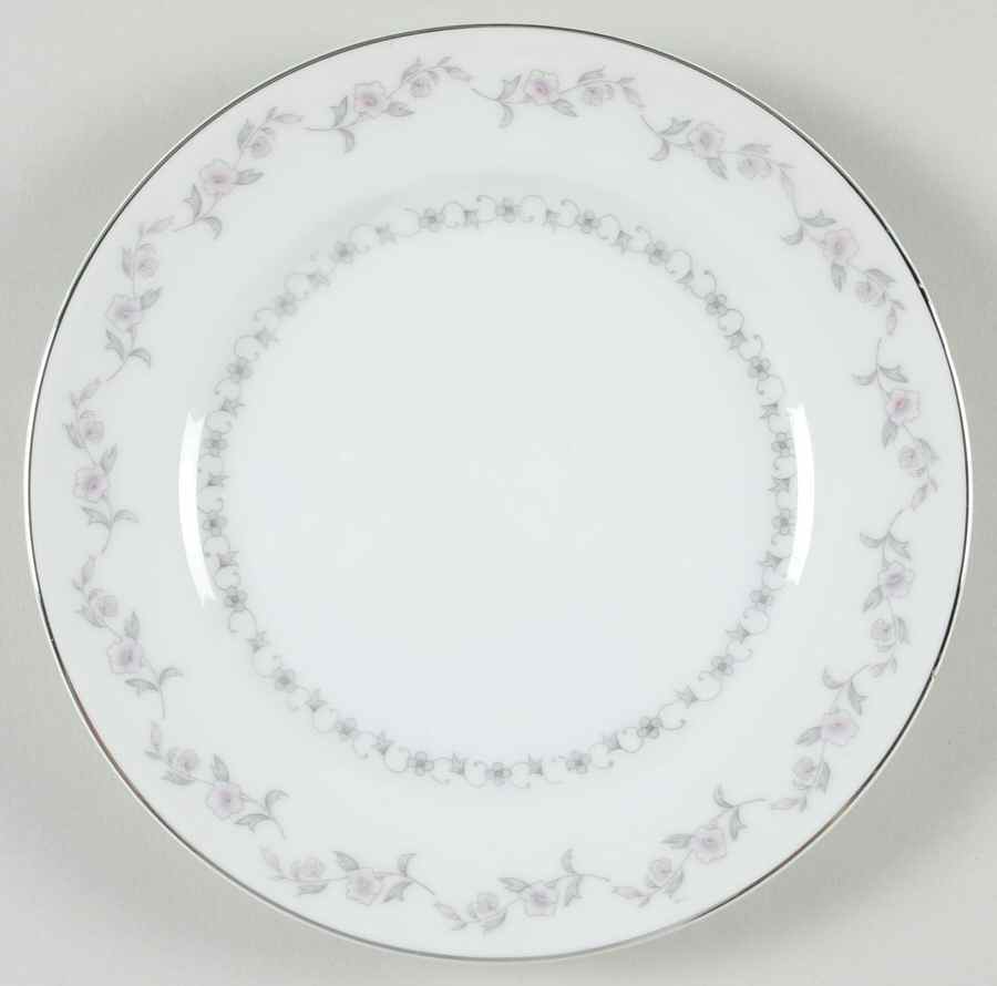 Prim Rose Bread & Butter Plate by Fine China of Japan-1