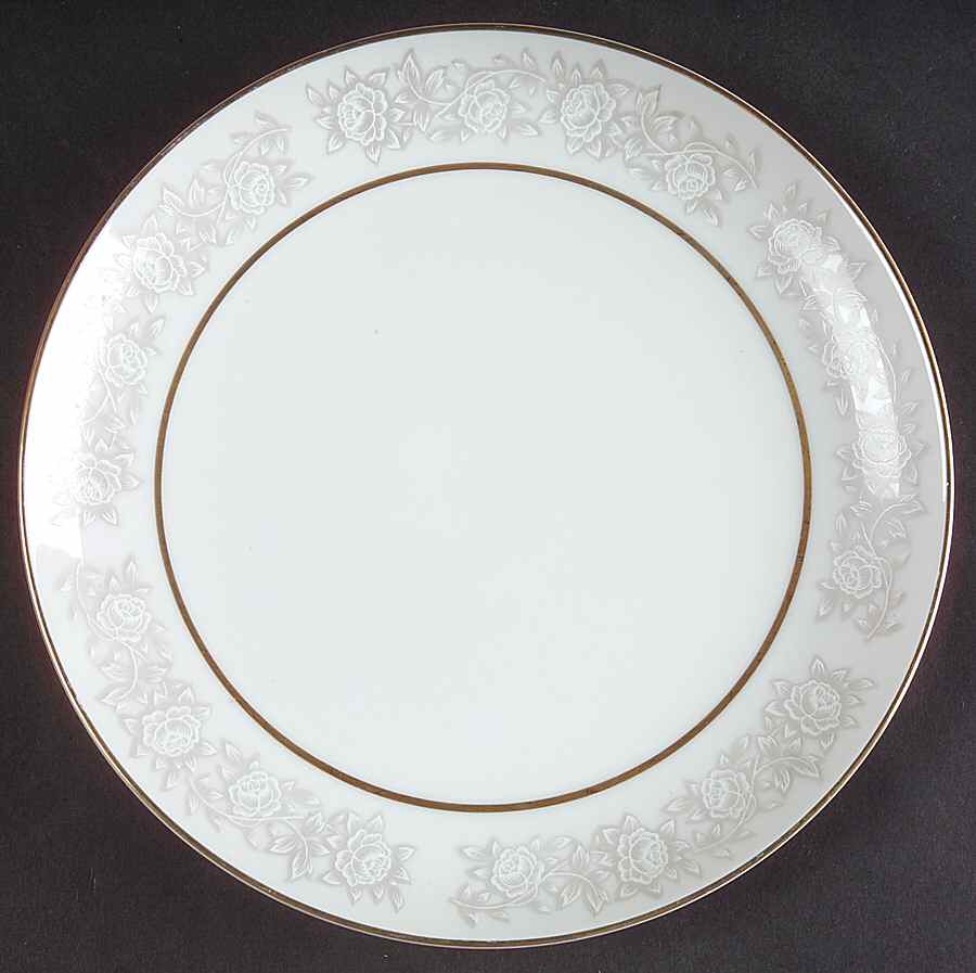 Queens Brocade Salad Plate by Fine China of Japan-1
