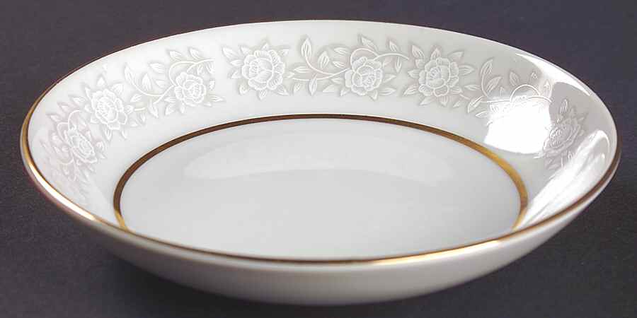 Queens Brocade Fruit/Dessert (Sauce) Bowl by Fine China of Japan-1