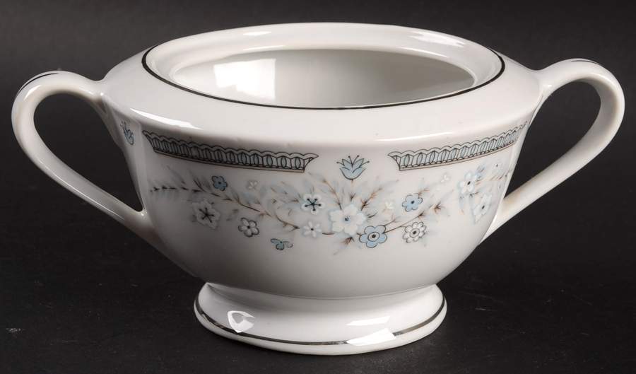 Robin Sugar Bowl No Lid by Fine China of Japan-1