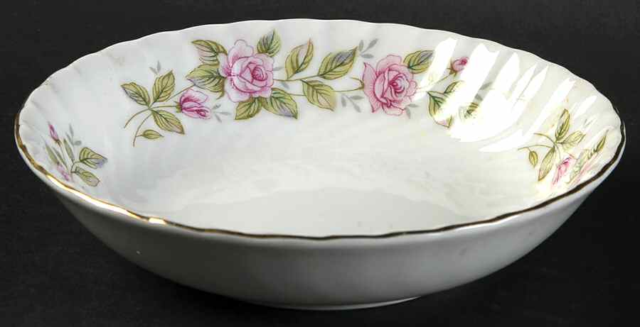 Rose Briar Fruit/Dessert (Sauce) Bowl by Fine China of Japan-1