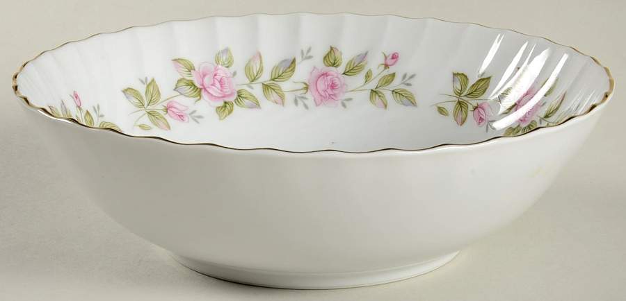 Rose Briar 9" Round Vegetable Bowl by Fine China of Japan-1