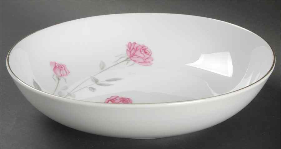 Rose Crest 9" Round Vegetable Bowl by Fine China of Japan-1