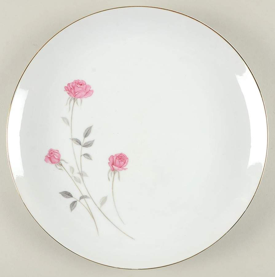 Rose Crest 12" Chop Plate (Round Platter) by Fine China of Japan-1