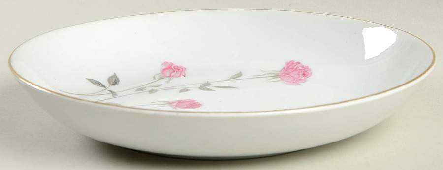 Rose Crest Coupe Soup Bowl by Fine China of Japan-1