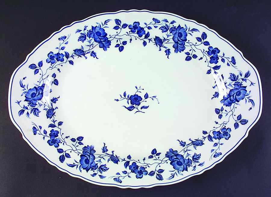 Royal Meissen 16" Oval Serving Platter by Fine China of Japan-1