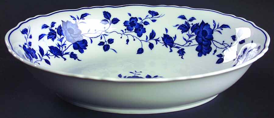 Royal Meissen 10" Oval Vegetable Bowl by Fine China of Japan-1
