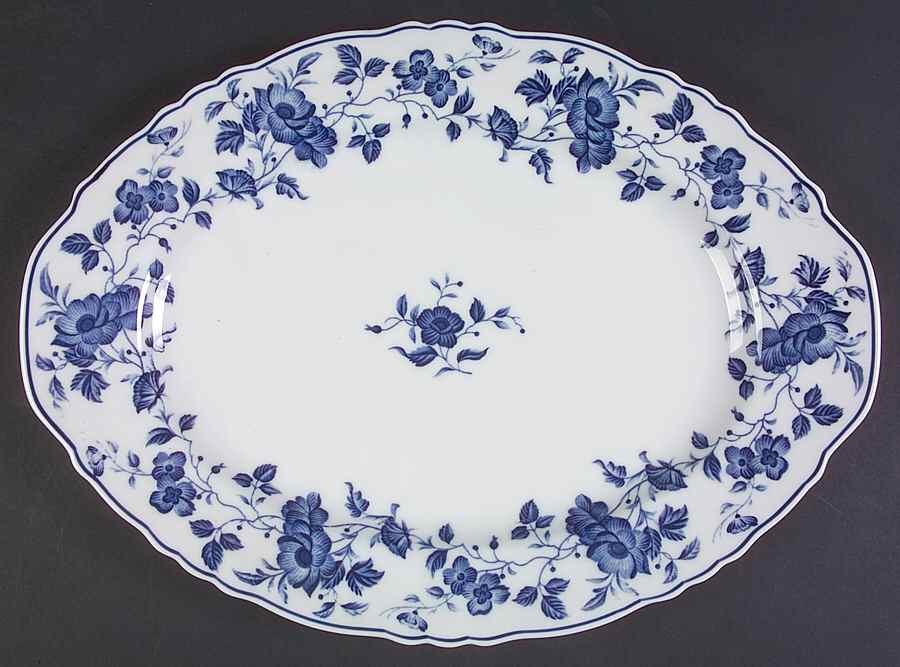 Royal Meissen 14" Oval Serving Platter by Fine China of Japan-1