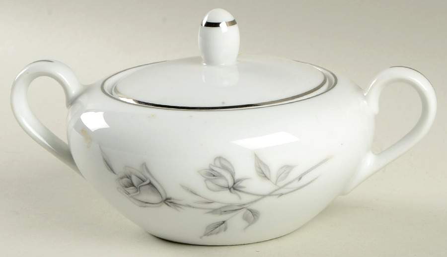 Rosay Sugar Bowl & Lid by American Enterprises-1