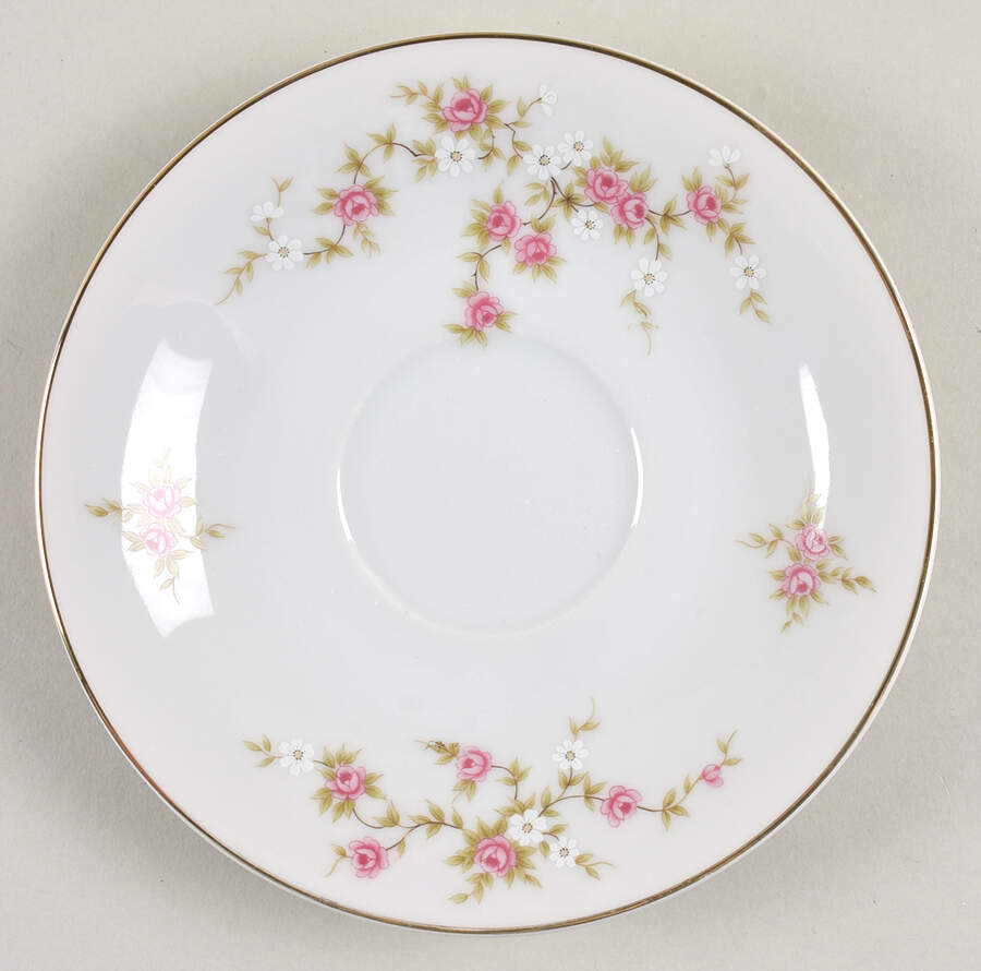 Rosette (Smooth) Saucer by Sears-1