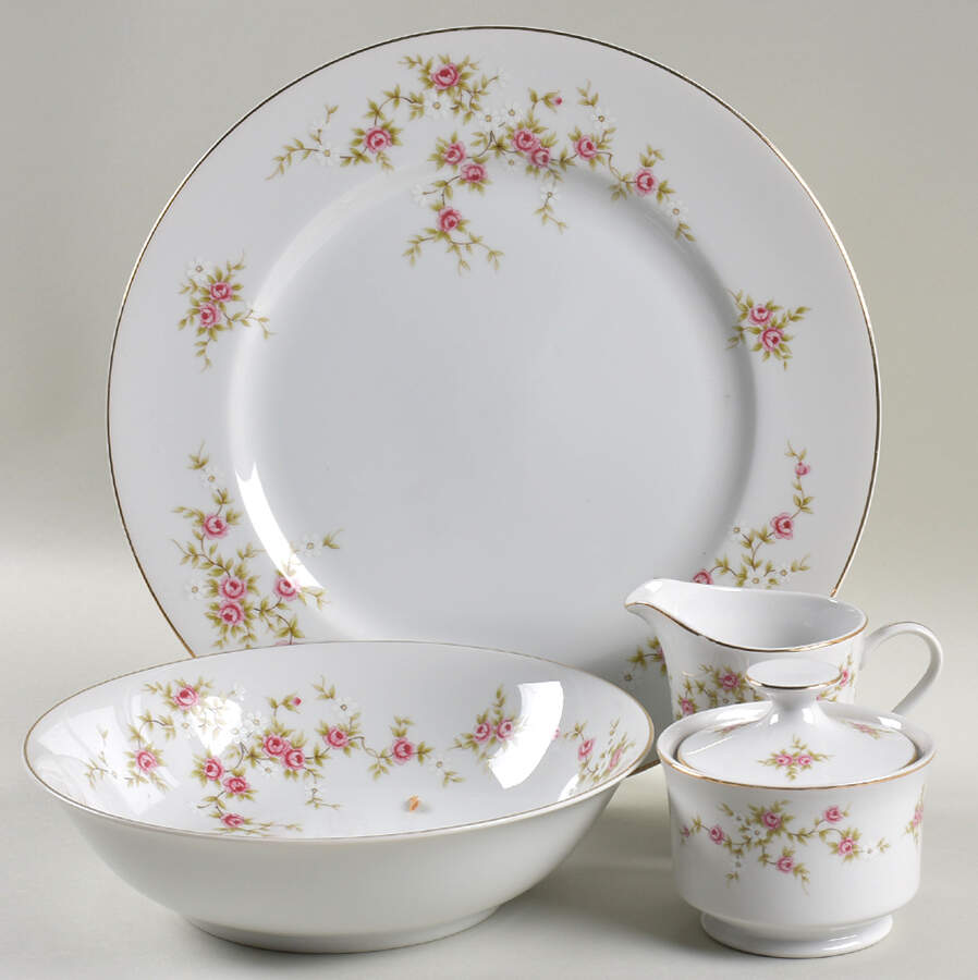 Rosette (Smooth) 5 Piece Hostess Set by Sears-1