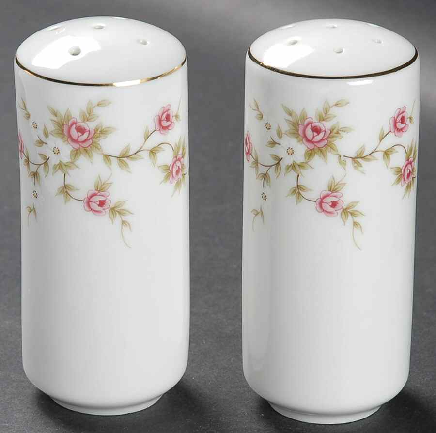 Rosette (Smooth) Salt & Pepper Set by Sears-1