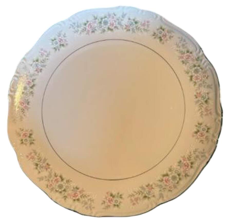 Rosedale Chop Plate (Round Platter) by Fine China of Japan-1