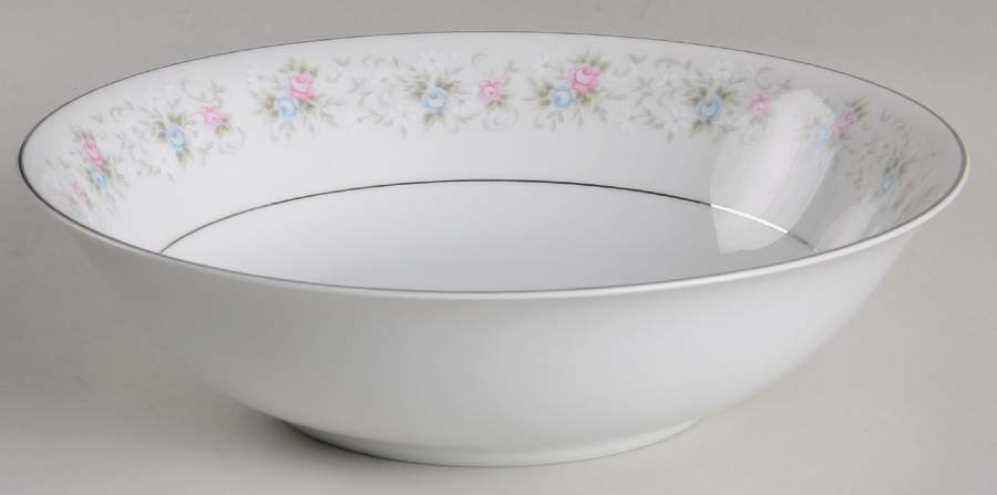 Rosemary 9" Round Vegetable Bowl by Fine China of Japan-1