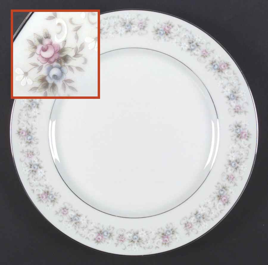 Rosemary Dinner Plate by Fine China of Japan-1