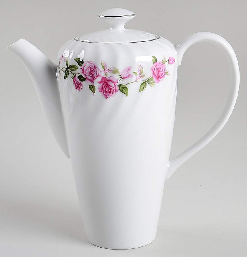 Rosewyll Mini Coffee Pot & Lid by Fine China of Japan-1