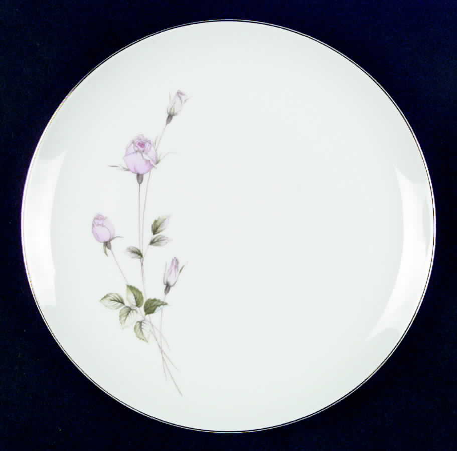 Rose Spray Dinner Plate by Fine China of Japan-1