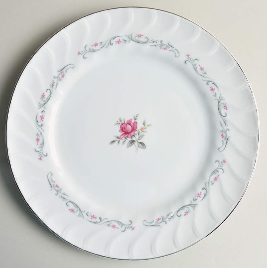 Royal Swirl Dinner Plate by Fine China of Japan-1
