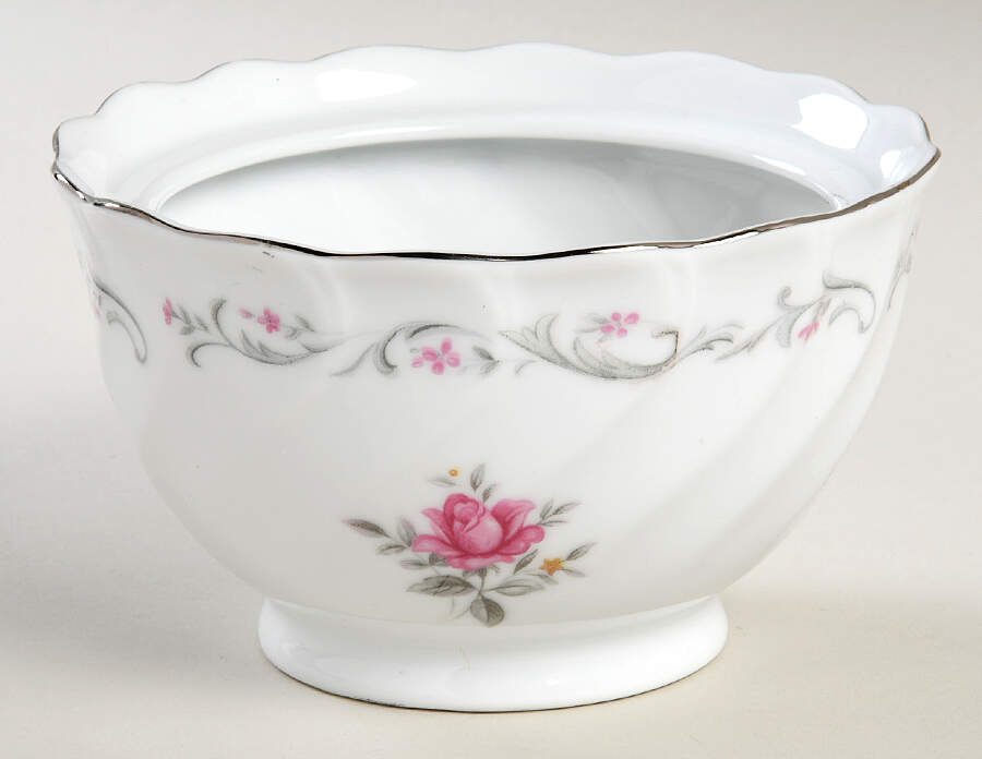 Royal Swirl Sugar Bowl No Lid by Fine China of Japan-1